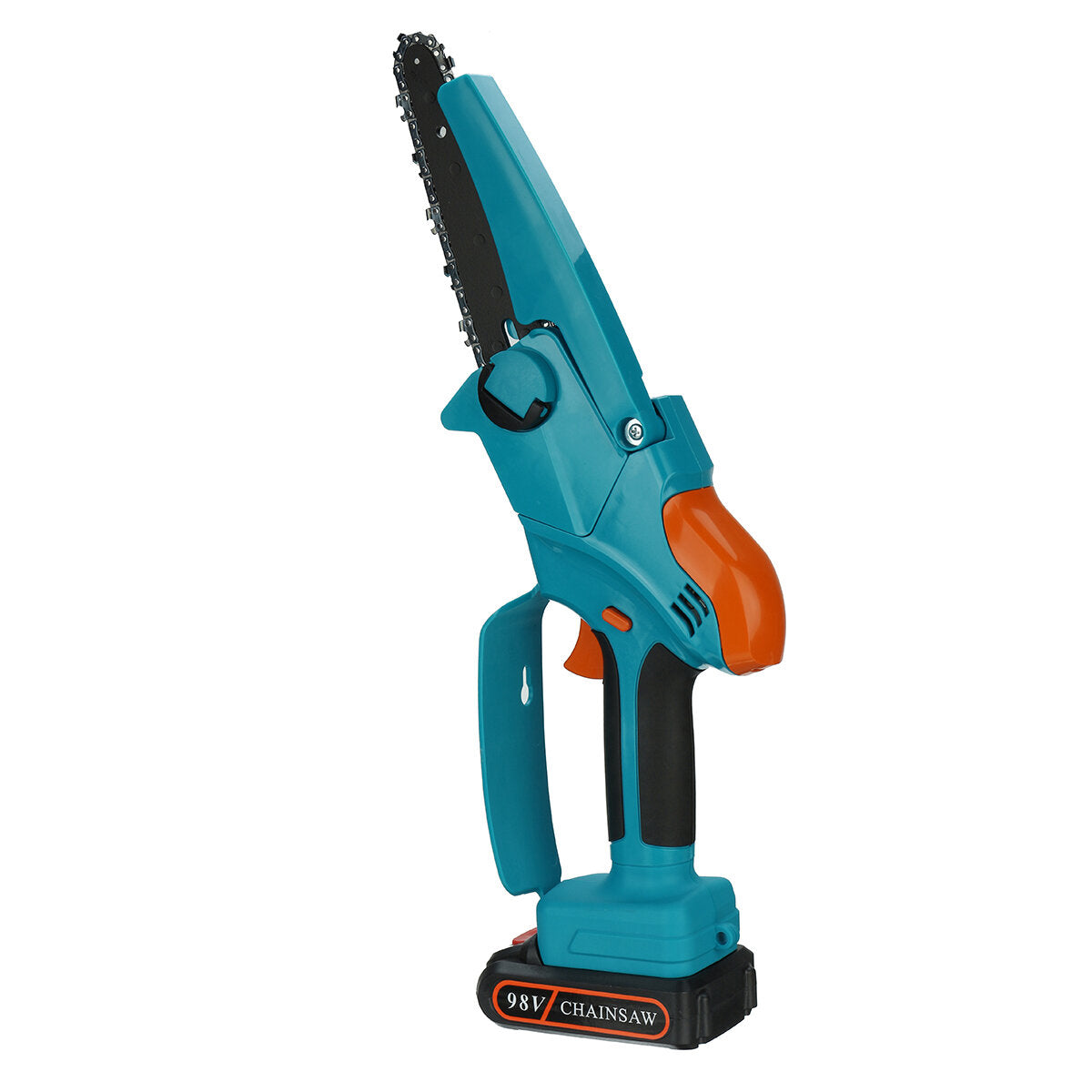 98VF 6 Inch Portable Electric Saw Pruning Chain Saw Rechargeable Woodworking Power Tools Wood Cutter