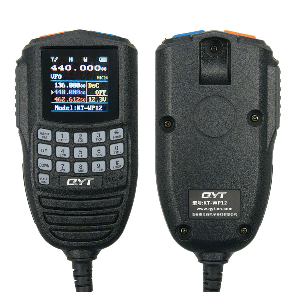 25W 200 Channels Mini Mobile Radio VHF UHF Dual Band Car Ham Radio Transceiver