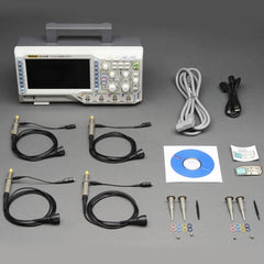 Oscilloscope Digital 4 Channels 50MHz Bandwidth 1GS/s 7inch WVGA 12Mpts 30,000wfm Oscilloscope