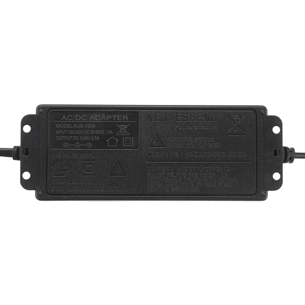 3-24V 2.5A Power Adapter Adjustable Voltage Adapter LED Display Switching Power Supply