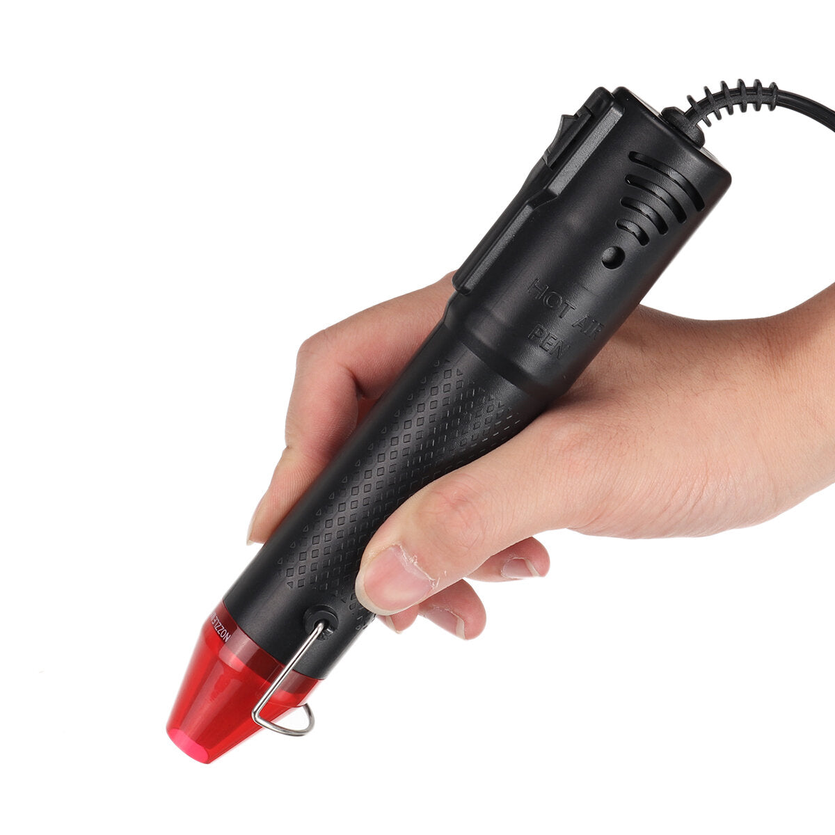 Mini Hot Air Gun Soft Ceramic Heat Shrinkable Sheet Quick Setting Tool Rubber Stamp Diy Convex Powder