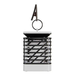 Solar Powered 75 LED Flame Effect Hanging Lantern Light Outdoor Waterproof Garden Lawn Tree Decor