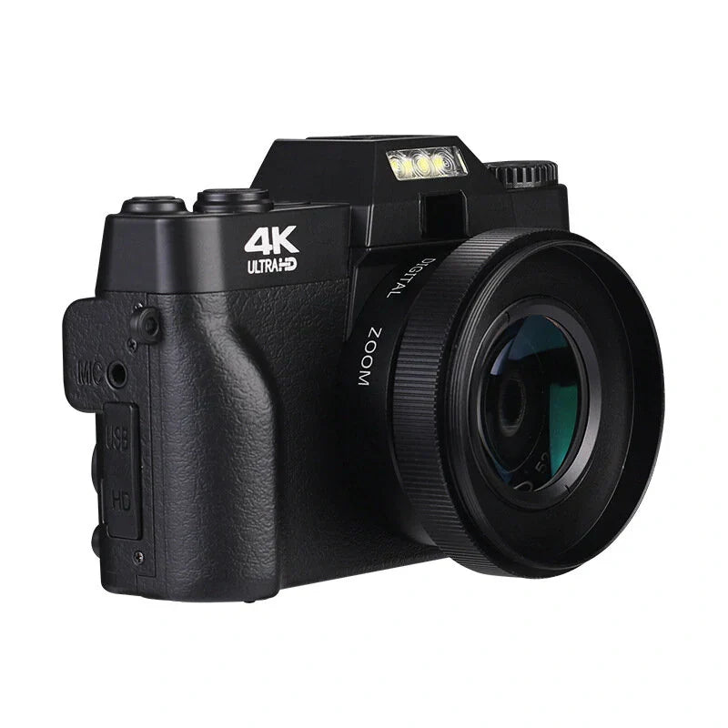 48MP 4K HD Digital Camera Vlogging Camcorder 30FPS Wi-Fi 16X Zoom Video Camera Camcorder Recording Camera for YouTube
