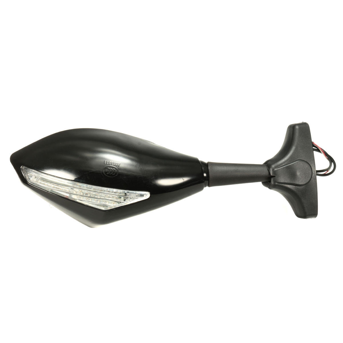Motorcycle Rear View Mirror with LED Turn Signal