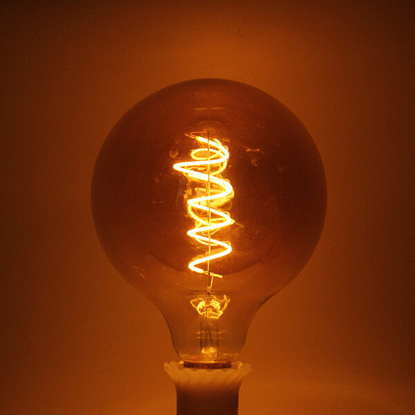 6W Dimmable Warm White Soft Filament LED Light Bulb for Holiday AC220V