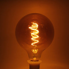 6W Dimmable Warm White Soft Filament LED Light Bulb for Holiday AC220V