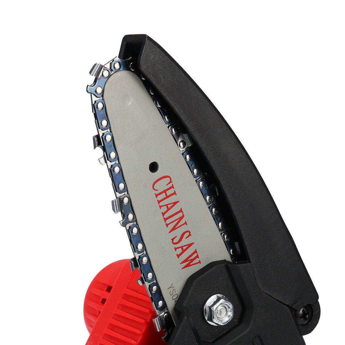 24V 2000mAh Mini Portable Electric Chain Saw Woodworking Wood Cutting Tool