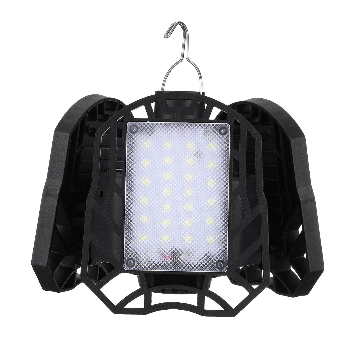 60W 120W LED Garage Light Bulb Deformable Ceiling Fixture Lights Workshop Lamp USB Direct Charging
