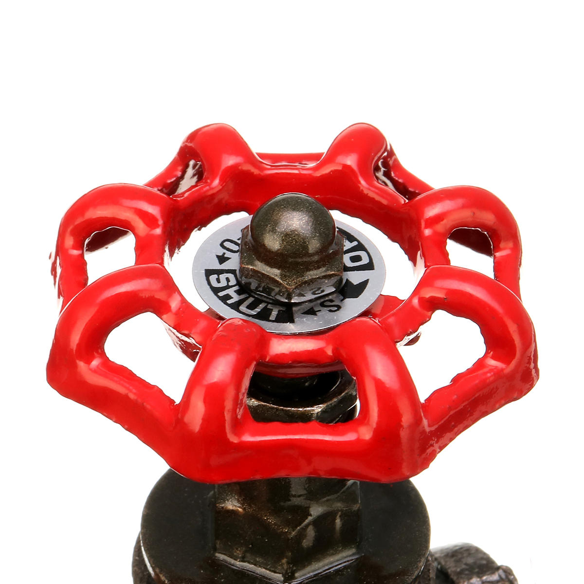 Vintage Steampunk 3/4" Stop Valve Light Switch With Wire For Water Pipe Lamps