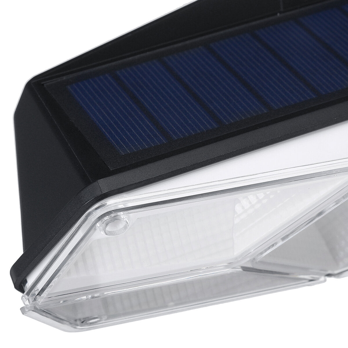 104LED Solar Powered Wall Light PIR Motion Security Flood Lamp Outdoor Light