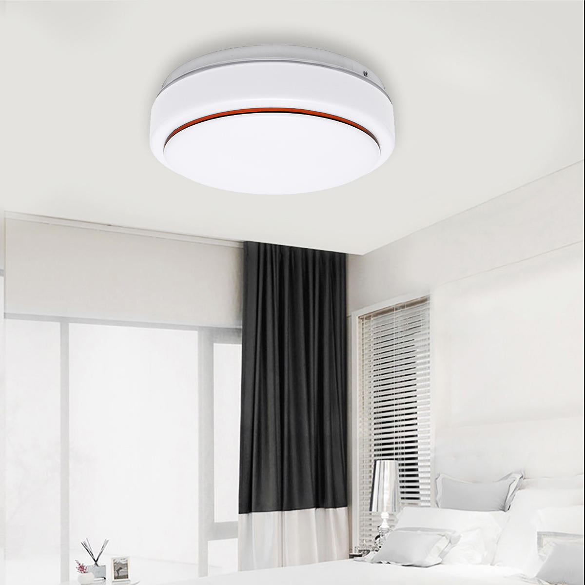 12/18/24W Modern Round LED Ceiling Light Home Bedroom Kitchen Mount Fixture Lamp
