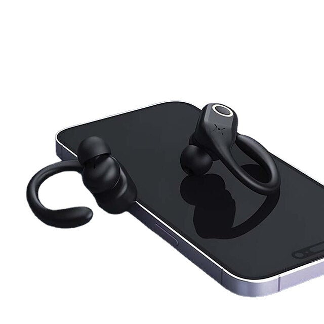 Sports Wireless Earbud Bluetooth 5.3 Earphones with Noise Cancelling Mic HiFi Stereo Over Ear Bud with LED Display