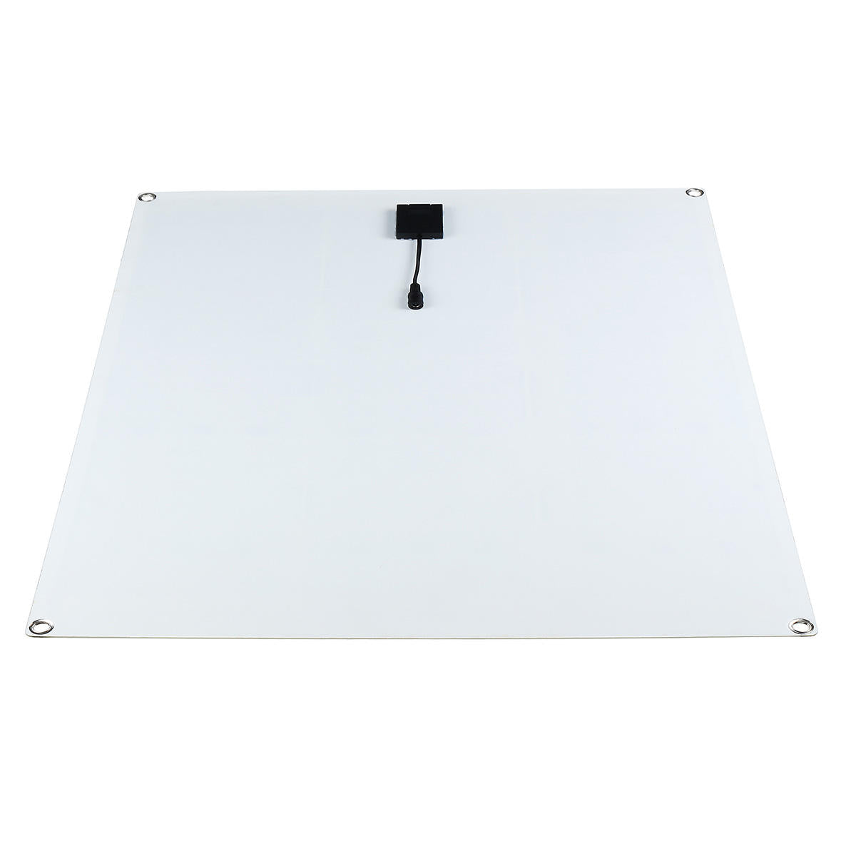50W 18VDC 60x50cm Polycrystalline Flexible Light Solar Panel with Charging Cable+Alligator Clip