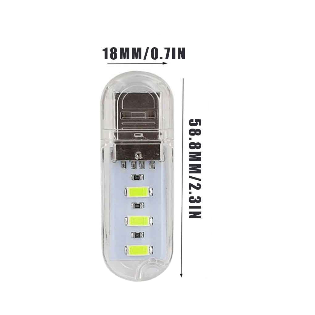 USB Led Lamp Camping Night Light for Power Bank PC Laptop