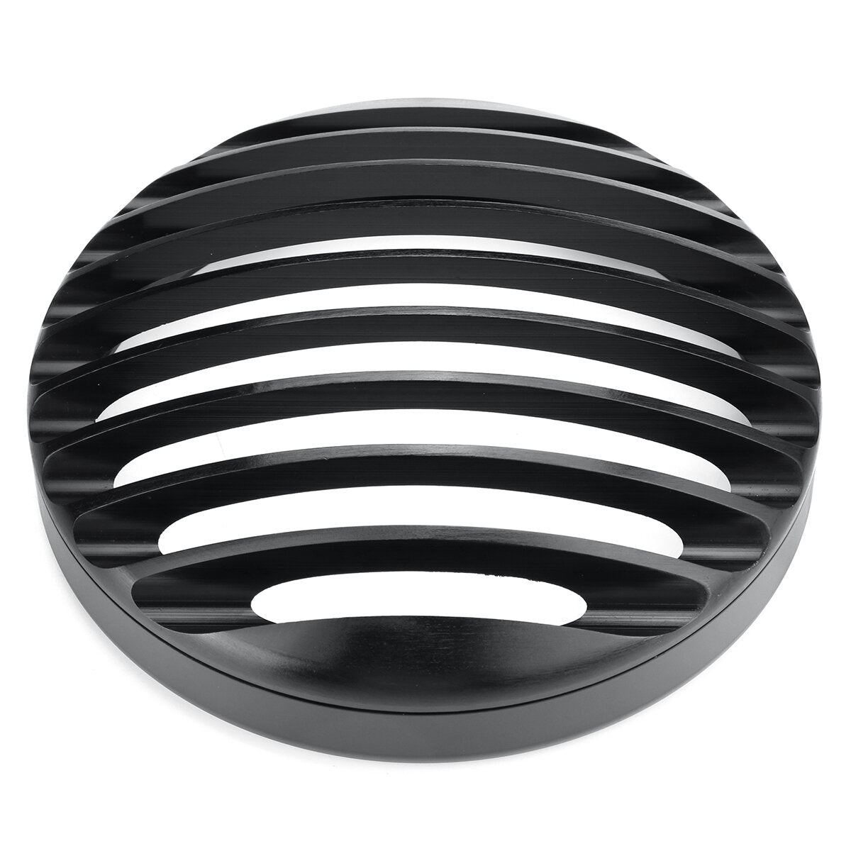 5.75 inch Headlight Cover Light Grill Guard Black Universal For Cafe Racer Chopper