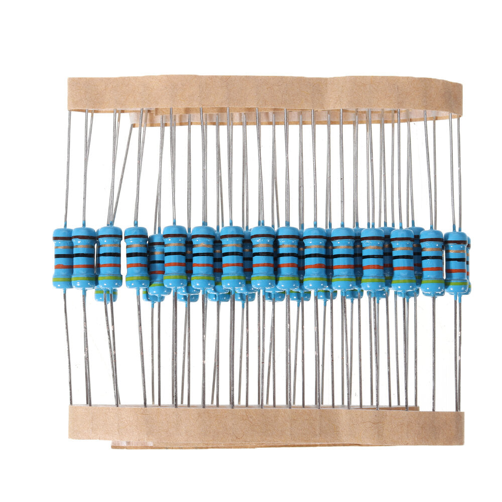 100pcs 1W 43R Metal Film Resistor 1% 43 ohm Resistance