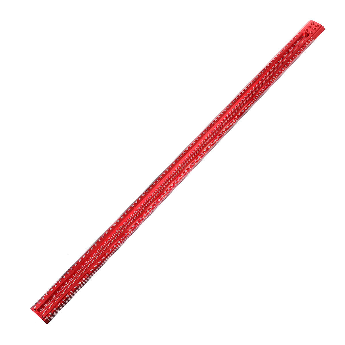 Aluminum Alloy Woodworking T Square Ruler - 800mm/1000mm Precision Marking Gauge for Hole Positioning