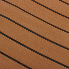 2400x1200x6mm EVA Foam Brown Faux Teak Boat Flooring Decking Sheet Pad