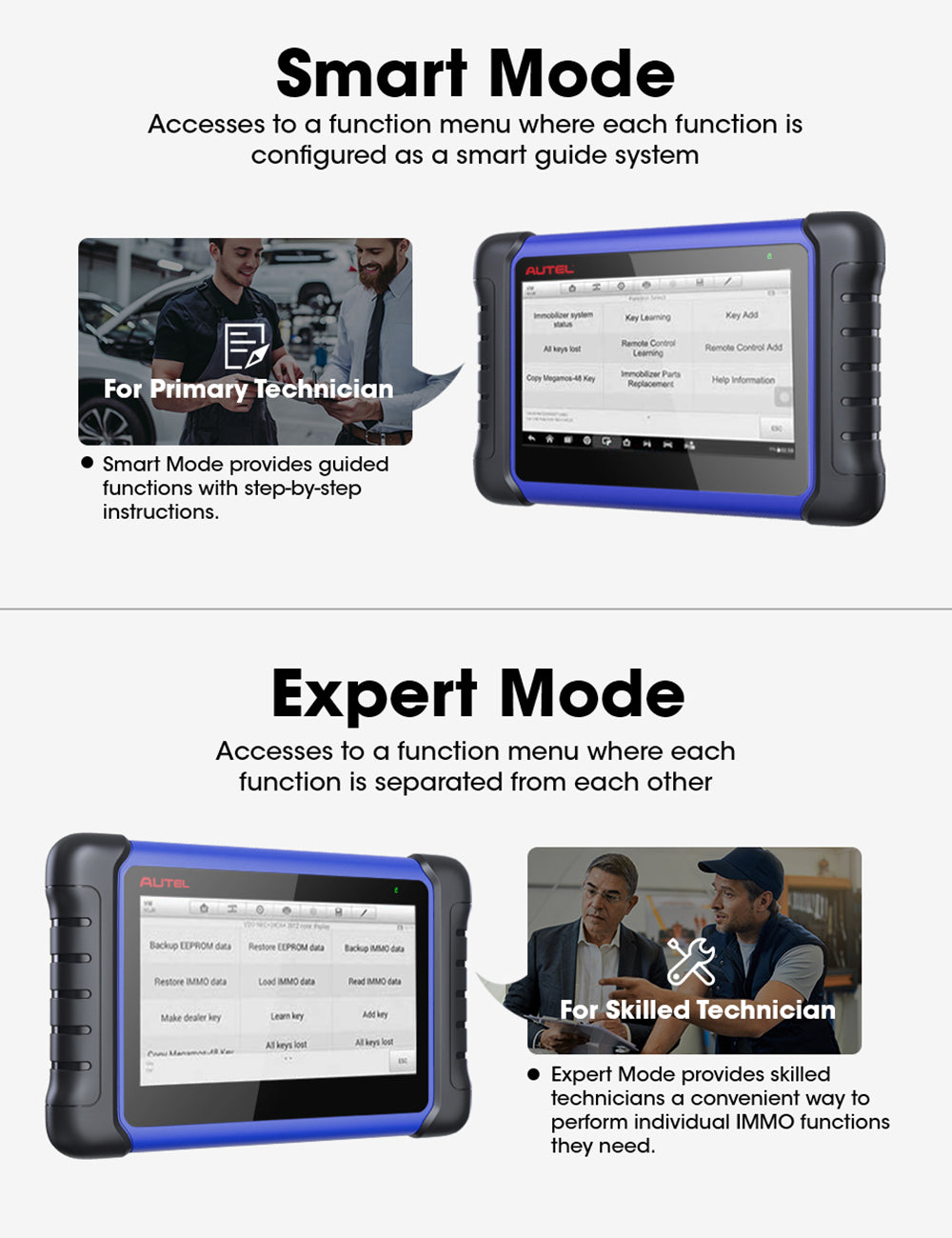 OBDII Scaner IM508 Auto IMMO Key Scan Programming Tool Car Diagnostic Machine