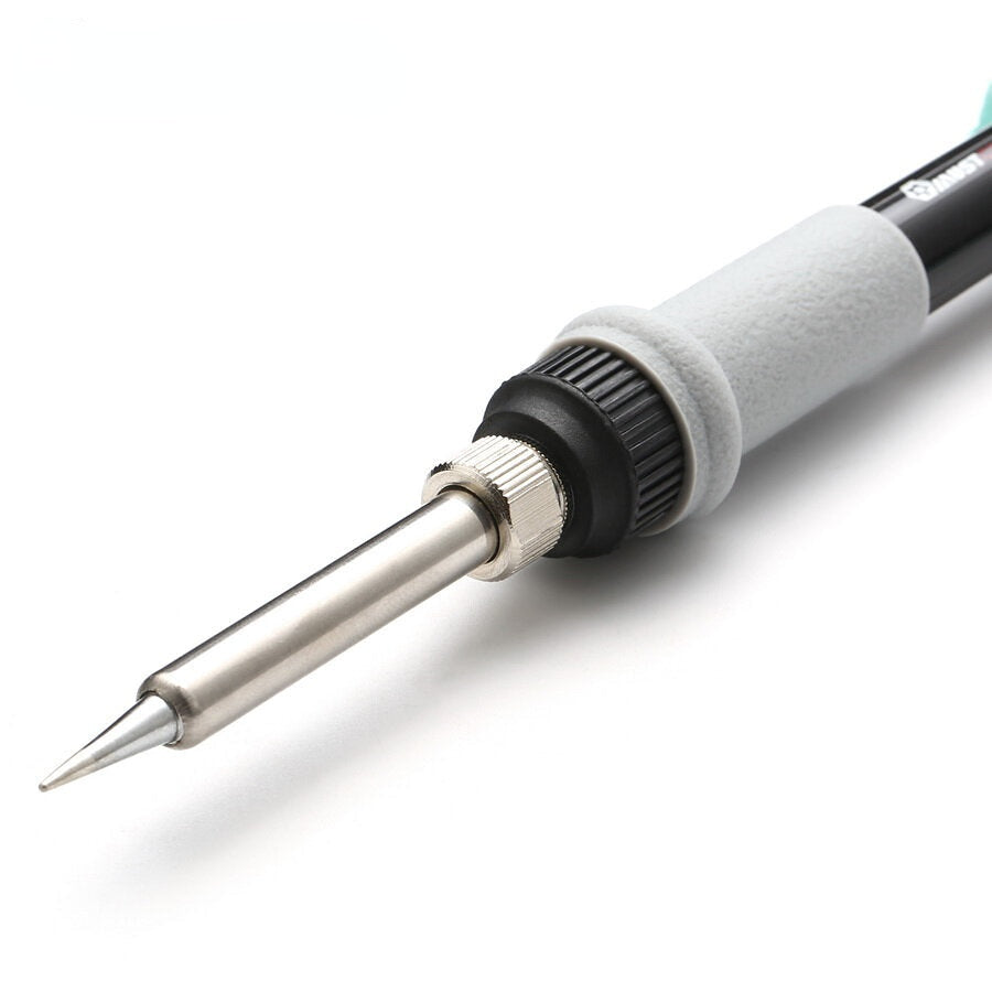 60W Adjustable Temperature Electric Solder Iron with 5pcs Solder Tips