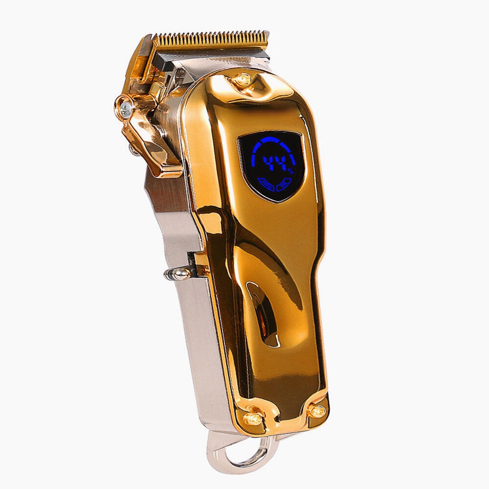 All Metal Retro Oil Head Electric Cordless Trimmer Wireless Portable Hair Clipper