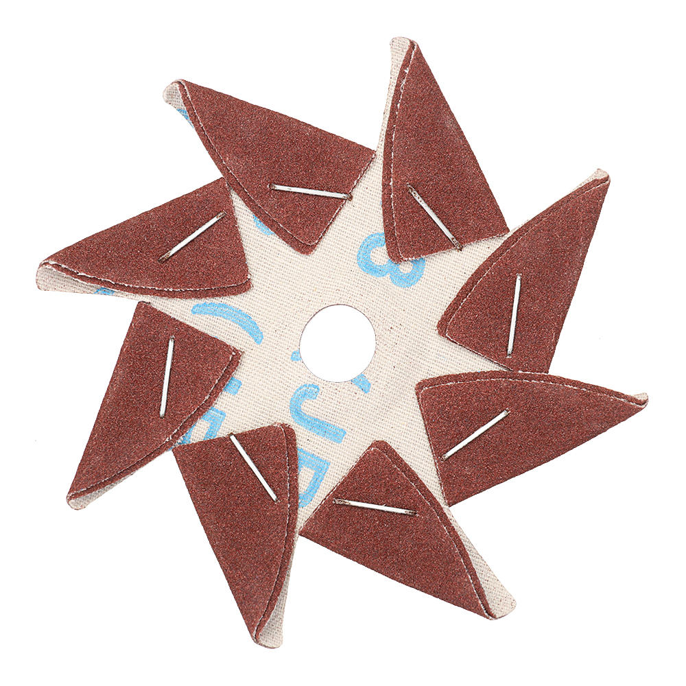 50Pcs 180 Grit Octagonal Abrasive Sandpaper Double Layer Sanding Buffing Tool
