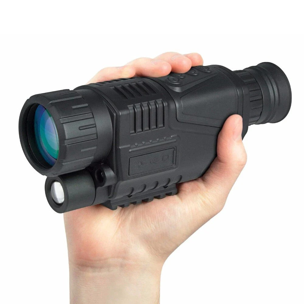 200M IR Night Vision Telescope - Digital Hunting Scope with Photo/Video Recording & Replay