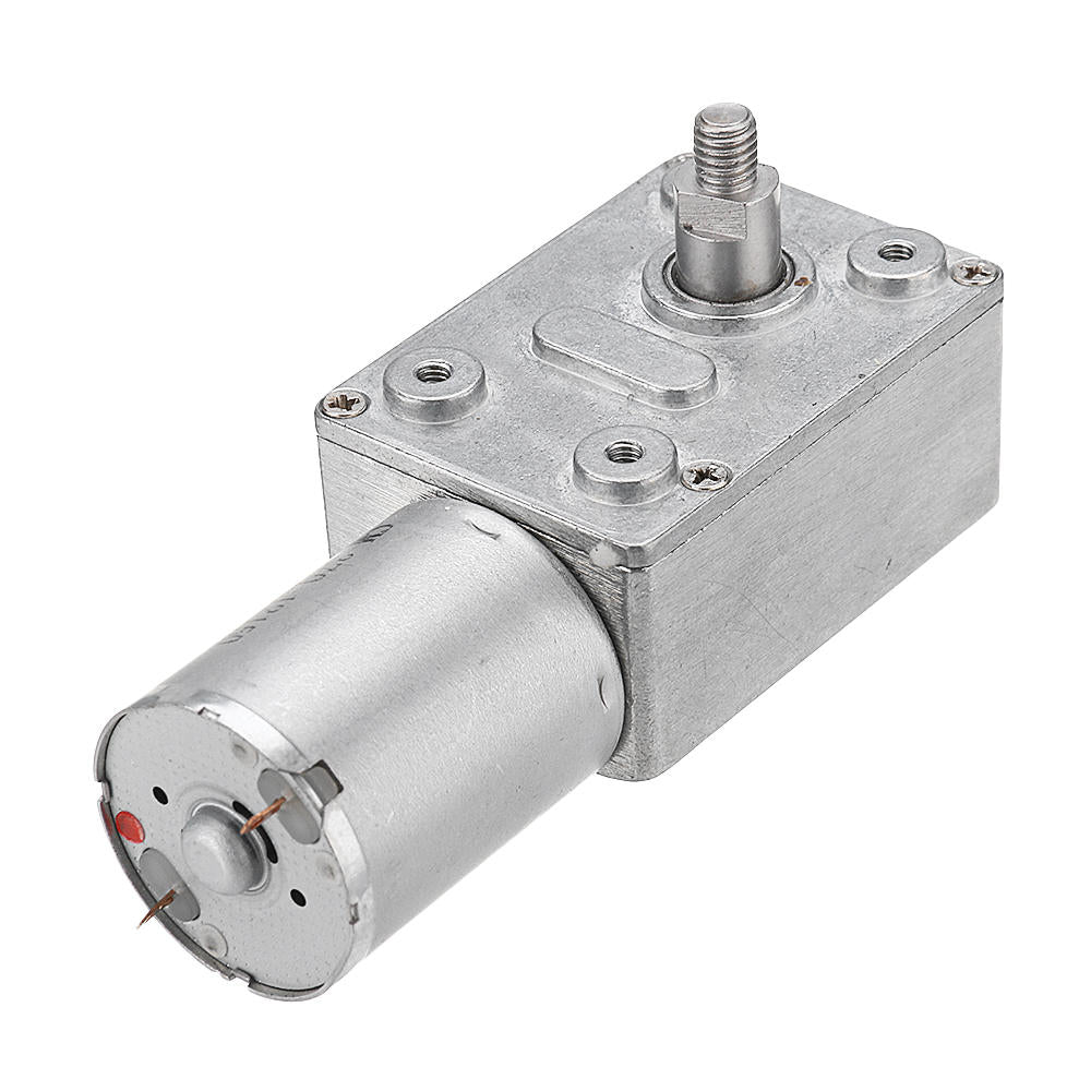 Worm Gear Motor DC 6V 55rpm Reduction Reversible Self-Locking Motor