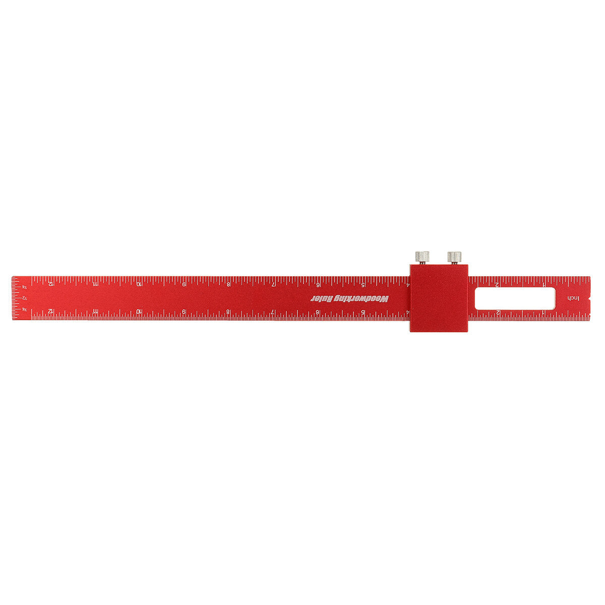 3pcs Aluminum Alloy Precision Pocket Ruler Set for Woodworking & Carpentry - 6", 8", 12" Measuring Gauges