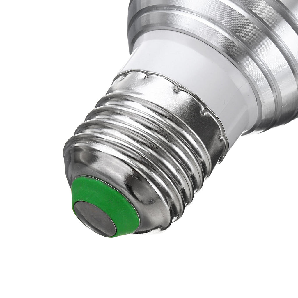 E27 GU10 E14 B22 3W RGB+White 5050 2835 SMD LED Bulb Light with Remote Control AC85-265V