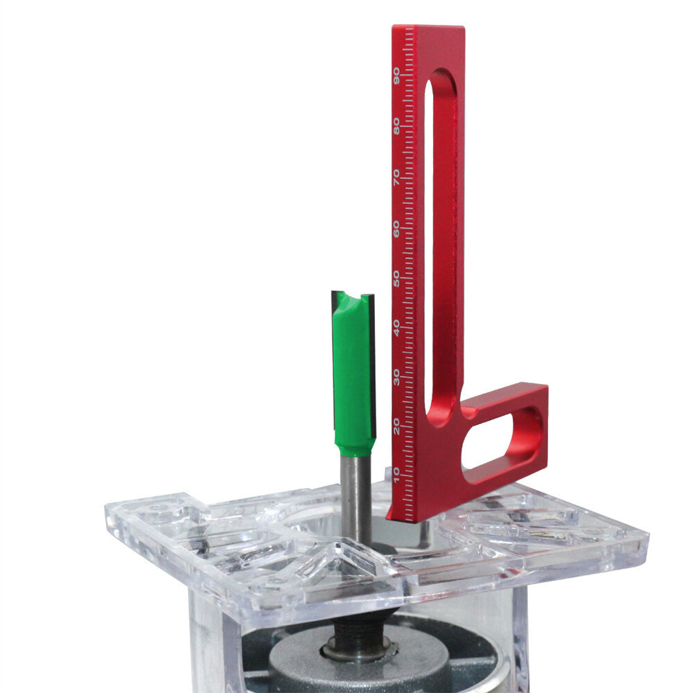 Right Angle Ruler for Woodworking - Accurate 90° Measurements, Durable Aluminum, Lightweight, 100mm & 160mm Sizes Available