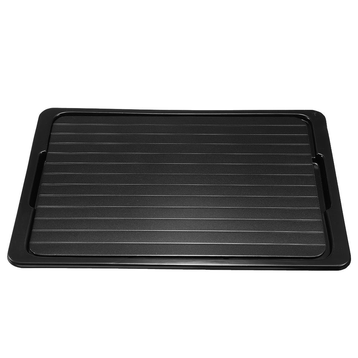 Defrosting Tray Thawing Plate Frozen Food Faster and Safer Way to Defrost Meat or Frozen Food Plate