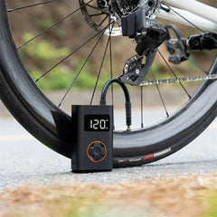 150PSI Smart Bike Pump - 5 Inflation Modes, Fast Charging, LED Display, Portable for Bikes/Cars/Balls