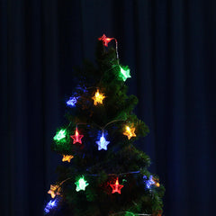 1.5M 10 LED Hanging Fairy String Light Photo Peg Clips Wedding Party Decor Warm White Colorful Lamp