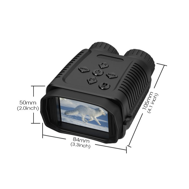 4K Night Vision Goggles with 850NM Infrared, 36MP Photos, 4K Video, 8x Zoom, 1,312ft Range, Waterproof, 32GB Card Included