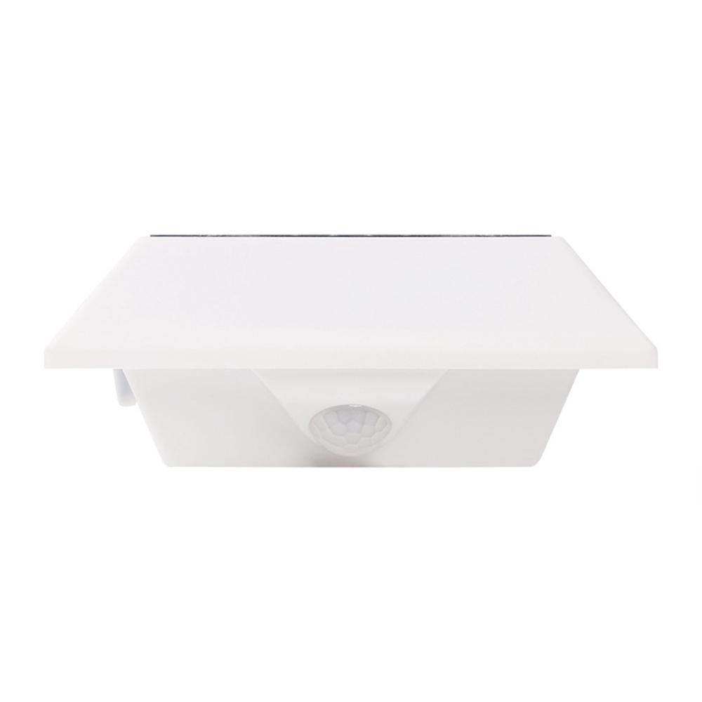 Waterproof 10 LED Outdoor Solar Powered PIR Motion Sensor Security Wall Light Mounting Pole Fit Home