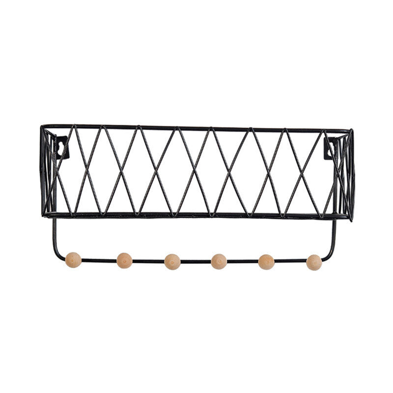 Mini Iron Corner Bath Storage Rack Shelf Bathroom Home Shelves Holder Organizer Bookshelf