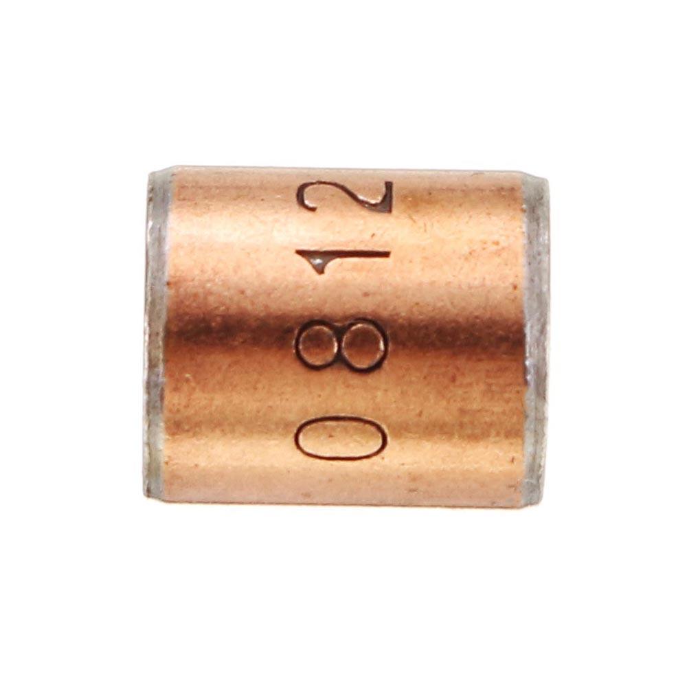 10pcs 8x10x12mm Ball Bearing Bushing Copper Alloy Bearing Bushing