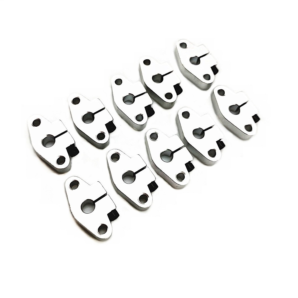 10pcs SHF8 Aluminum Alloy Horizontal Shaft Support Linear Rail Shaft Support XYZ Table CNC Part