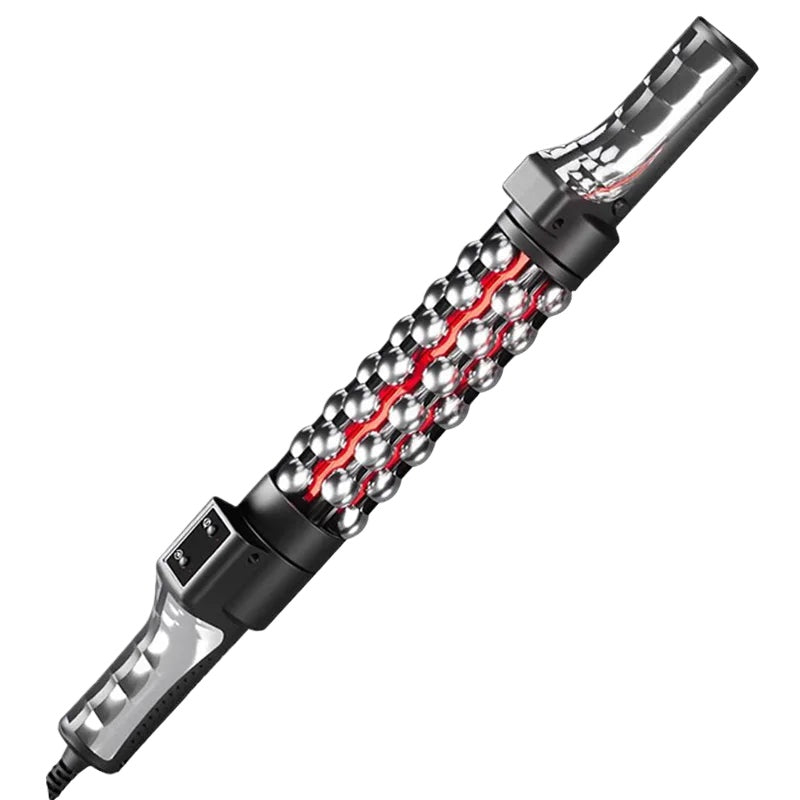 Electric Rotating Massager for Whole Body Relaxation, Vibration Therapy, 100-240V, Multi-Temperature Control, ABS & Steel