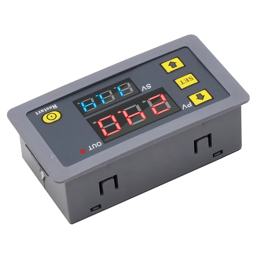 Digital Timer Relay Board DC 12V AC 110V-220V Adjustable Timer Control Switch