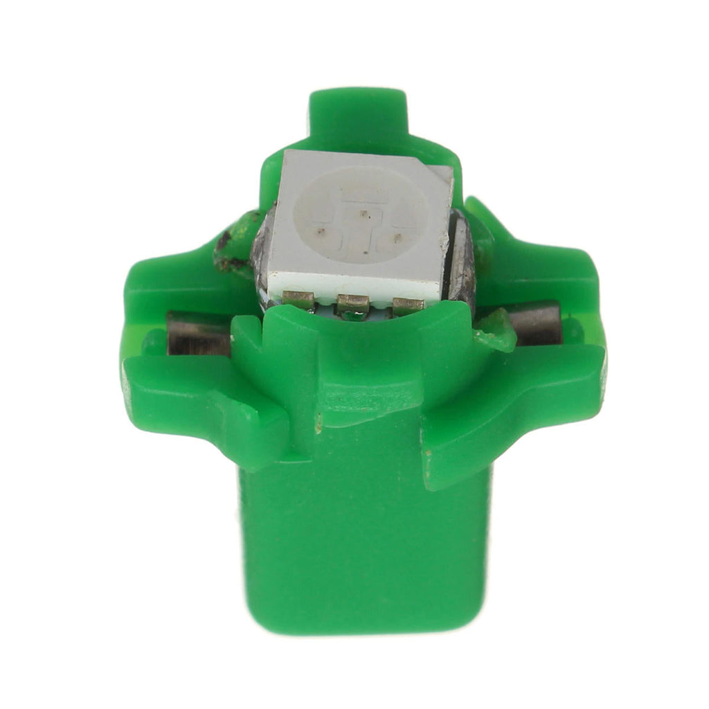 10pcs 12V LED Instrument Head Lights Dashboard Dash Gauge Bulb T5 B8.3D W3W 5050