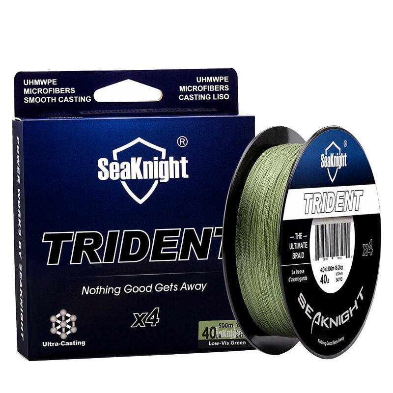 500M 15-60LB 4 Strands PE Braided Fishing Line Super Strong Fishing Rod Wire
