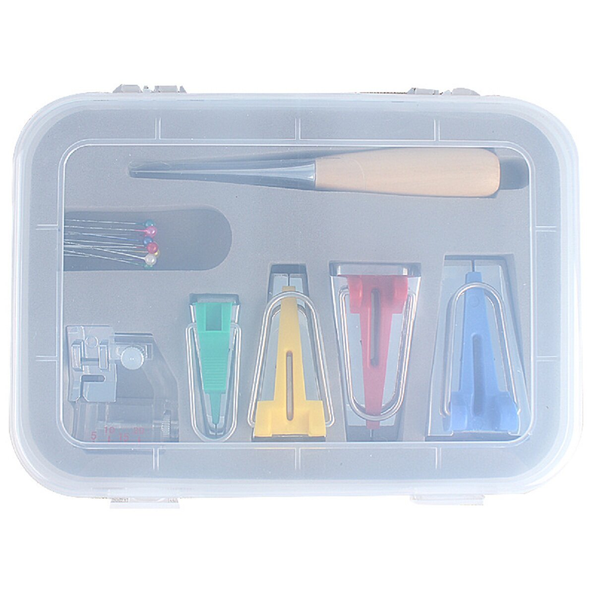 Sewing Tape Maker Kits 4 Sizes 6MM 12MM 18MM 25MM Household DIY Fabric Patchwork Sewing Accessories