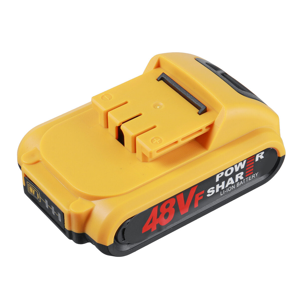48VF Impact Drill Cordless Screwdriver Drill 25+3 Torque 2 Speed Drilling Battery Indicator Tool