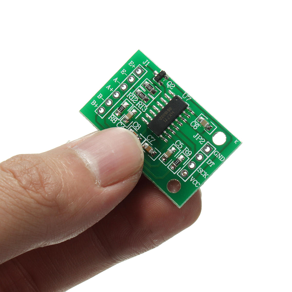 5pcs 24bit AD Module + 1kg Aluminum Alloy Scale Weighing Sensor Load Cell Kit