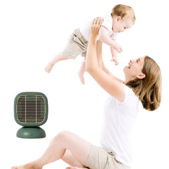 Compact 220V PTC Ceramic Electric Heater for Office & Dorm Use