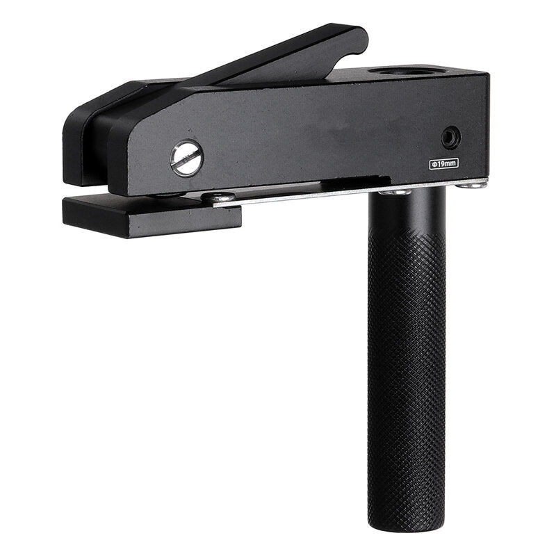 Aluminum Alloy Woodworking Hold Down Clamp for Quick Manual Pressing - Adjustable Desktop Presser, 60mm Max Clamping