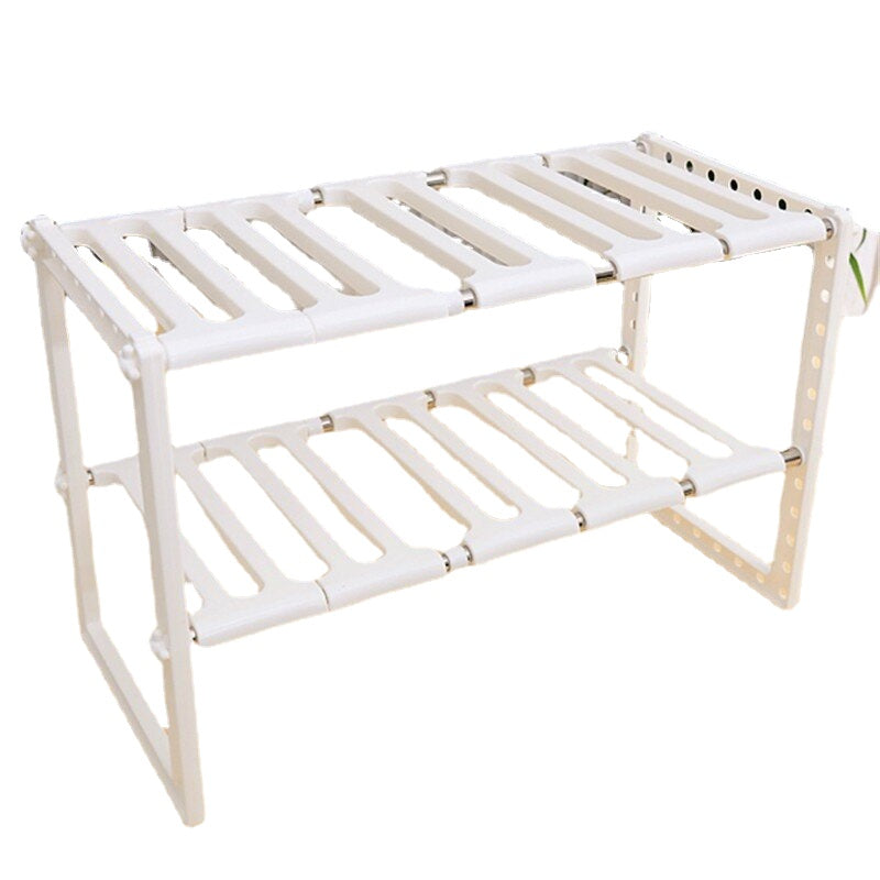 Superposition Shelf Multilayer Foldable Storage Racks Kitchen Shelving Holders Multi Use Organizer