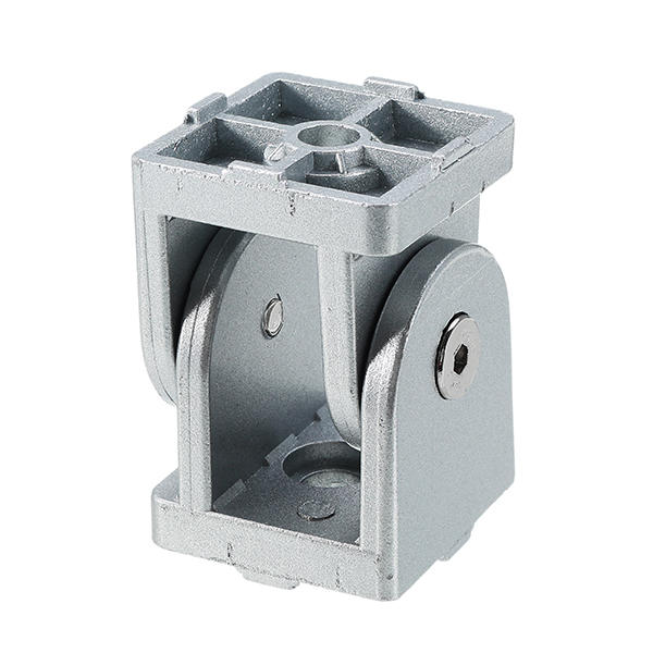 Zinc Alloy Hinge Adjustment Angle Connector for 3030 Aluminum Profile